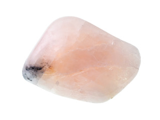 morganite (vorobyevite, pink beryl) gem cutout