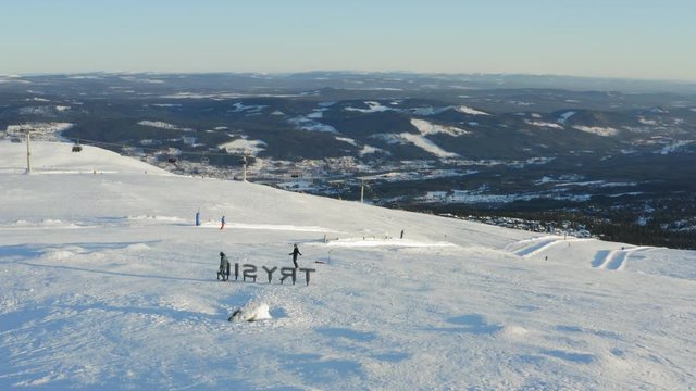 View of mountains Trysil Norway