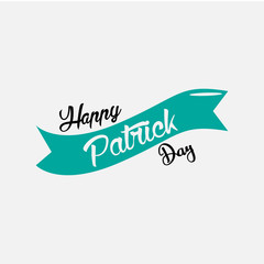 Happy ST. Patrick Day Celebration Vector Template Design Illustration