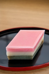 雛祭りの菱餅 桃の節句