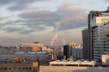 Modern cities - comfort and threats