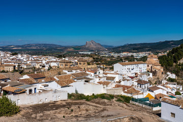 Obraz premium View of the city of Antequera in Malaga, Andalusia, Spain
