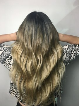 Ashy Blonde Ombre