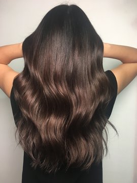 Warm Brown Hairstyle