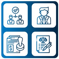 deal simple icons set