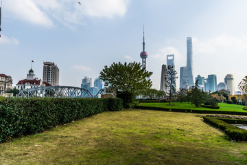 Obraz premium China Shanghai City Scenery