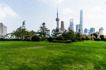 Obraz premium China Shanghai City Scenery