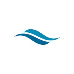 Water Wave symbol and icon Logo Template
