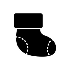 Baby sock icon