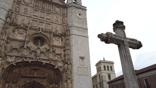 Gothic church of the convent of San Pablo, Valladolid, Spain