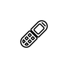 mobile phone icon vector EPS10 illustration