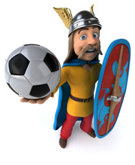 Fun gaulois - 3D Illustration