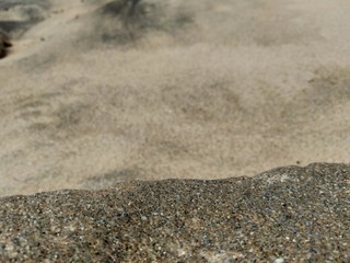 Sand and the rock natural background