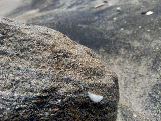 Sand and the rock natural background