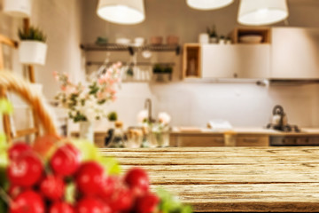 desk of free space for your decoration and home interior 