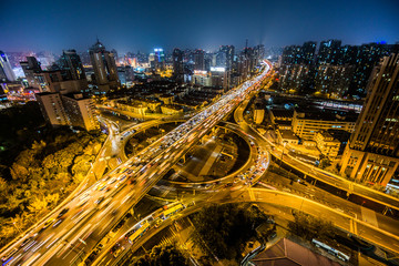 Fototapeta na wymiar China Shanghai City Scenery