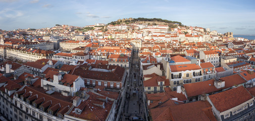 Fototapeta premium Panorama of Lisboa, Portugal