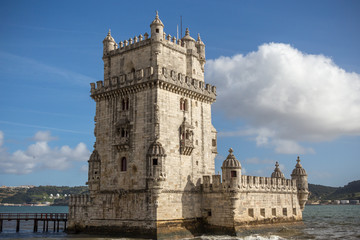 Fototapeta na wymiar Torre de Belem, Lisbon, Portugal