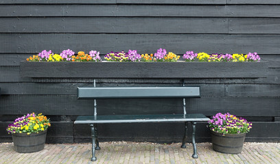 flowers in a box