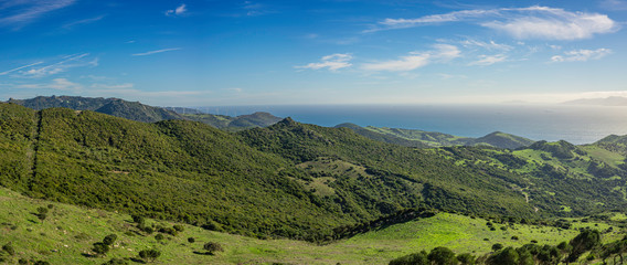 Landscape Of Madrigueras In Sierra De Grazalema, Andalusia, Spain.