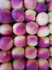 background of apples