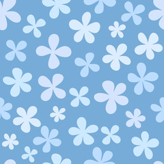 Seamless flower pattern.