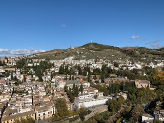 Obraz premium Alhambra Palace of the Emir in the Spanish city of Granada