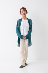 元気な中高年の女性