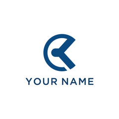 CK C K Letter Logo Design. Creative Modern 