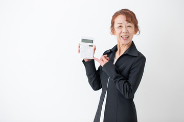 中高年のビジネスウーマン