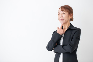 中高年のビジネスウーマン