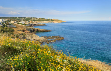 Salento coast: town of Santa Maria di Leuca, Italy (Apulia).