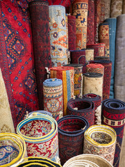 Turkish and Persian carpet shop in Izmir region