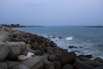 Sea breakwater