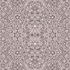 Kaleidoscope intricate stylized parametric fade ethnic tribal fantasy detailed symmetric illusion graphic design. Seamless repeat raster jpg pattern swatch. Great for scart print.