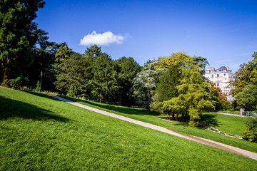 Buttes-Chaumont Park, Paris