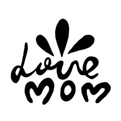 Vector illustration with inscription Spring, in hand writing style, lettering with heart, with leaves and texture, for meeting spring, holidays, womens day, printing on fabric or paper, and digital