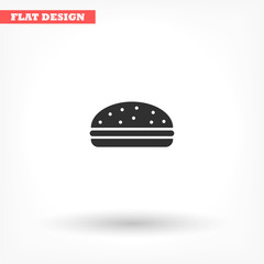 Burgeicon, burgevector vector icon , lorem ipsum Flat design