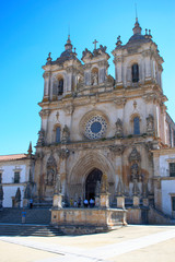 Fototapeta premium View of the of the Alcobaça Cathedral