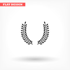 Settings vector icon , lorem ipsum Flat design