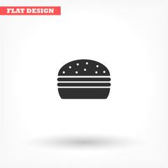 Burgeicon, burgevector vector icon , lorem ipsum Flat design