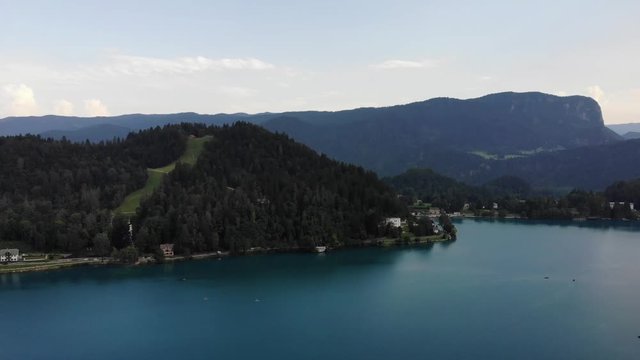 Lake Bled Slovenia panorama