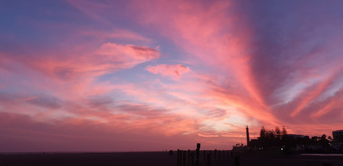 sunset in maspalomas gran canaria