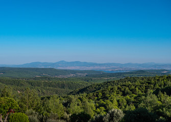View across Anzac Cove in the Gallipoli Peninsula, Northern Turkey