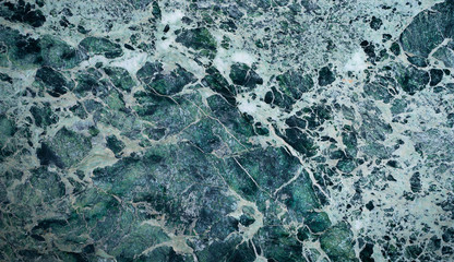 green abstract marble stone background texture