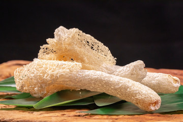 Nutritional vegetarian vegetable material, bamboo mushroom