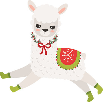 Christmas Llama 
