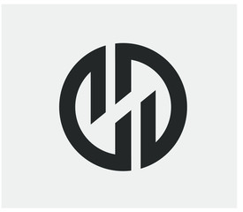 Minimalist Monogram GD logo design 