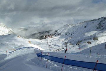 Les Arcs 2000 Paradiski Ski Area Savoie French Alps France