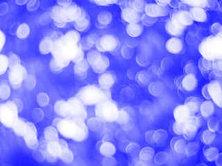 concept blue bokeh light background